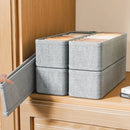 Axyaa Stackable Socks Storage Bins Set - Versatile Organizer for Bedroom Closet