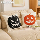 Axyaa Pumpkin Embroidered Halloween Cushion Cover 45x45cm