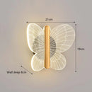 Axyaa Butterfly Leaf Wall Lamp: Modern Bedroom Aisle Lighting