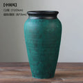 Axyaa Ins Style Ceramic Floor Vase for Home Decor & Living Room Art
