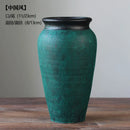 Axyaa Ins Style Ceramic Floor Vase for Home Decor & Living Room Art