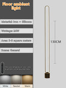 Axyaa LED Floor Lamp - Remote & Voice Control, Modern Design for Living Room