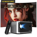 Axyaa Magcubic 580ANSI 4K Android Projector 32G Voice Control Home Cinema