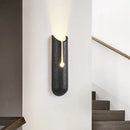 Luxury Nordic Black Hole Stone Sconce Light for Axyaa Bedroom and Living Room