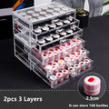 Axyaa Nail Art Storage Box Drawer Organizer for Nail Decoration & Polish