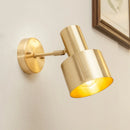 Axyaa Nordic Copper LED Wall Lamp - Pull Chain Switch - Home Decor