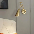 Axyaa Adjustable LED Wall Lamp with Touch Sensor Switch for Bedside Reading