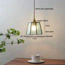 Axyaa Nordic Glass Copper LED Pendant Lamp for Dining Room and Bedroom