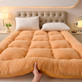 Axyaa Fluffy Mattress Topper: Soft Warm Pad for Queen King Size, Autumn Winter Comfort