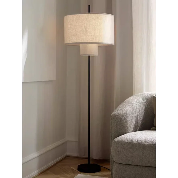 Axyaa Modern LED Floor Lamp: Nordic Minimalist Design for Bedroom & Living Room