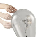 Axyaa Gravitational Chrome LED Table Lamp - Italian Vintage Design