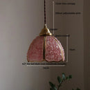 Axyaa Crystal Pendant Light: Luxury LED Copper Ceiling Lamp for Home Decor & Lighting