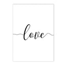 Nordic Motivation Quote Canvas Print Typography Poster for Home Decor by Axyaa