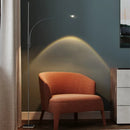 Axyaa Nordic Arc Halo Floor Lamp - LED Living Room Decor