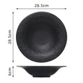 Axyaa Matte Ceramic Deep Plate Set - Restaurant Quality Tableware