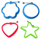 Axyaa Cartoon Heart Egg Fryer, Omelet Mold Kitchen Baking Tool