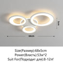 Axyaa Ring LED Ceiling Light for Home Decoration in Living Room, Bedroom, and More