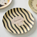 Axyaa Bamboo Fiber Plate - Cute Nordic Style Cartoon Tableware for Breakfast or Dessert