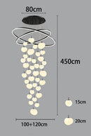 Axyaa Vintage Pendant Ceiling Lamps Hanging Light Fixture