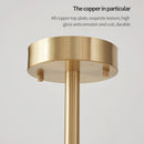 Axyaa Modern Brass Crystal Chandelier: Elegant European Style for Living Room & Bedroom