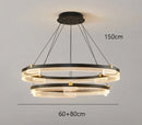 Axyaa LED Chandeliers for modern home decor and indoor lighting in living & dining spaces.
