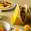 Axyaa Taco Holder Set Multipurpose Wavy Tray Rack - 2 Pack