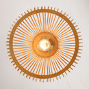 Axya Wood Cage Pendant Lights: Nordic Bar Hanging Lamps, Home Decor Fixture