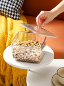 Axyaa Covered Tray: Premium Dried Fruit & Melon Seed Snack Platter
