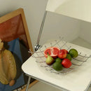 Axyaa Nordic Metal Storage Tray for Home Decor & Organization