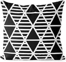 Axyaa Diamond Line Geometric Pattern Pillowcase - 45x45cm