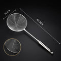 Axyaa Stainless Steel Mesh Colander Skimmer for Kitchen Strainer and Cooking