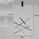 Axyaa Nordic Stair Chandelier Set for Living and Dining Room Lighting