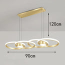 Axyaa Modern Pendant Light LED Chandelier Dining Room Ceiling Lamp