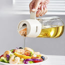 Axyaa Glass Oil Tank Pot with Automatic Opening and Closing for Kitchen