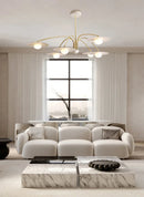 Axya Modern Eye Protection Lamp: Nordic Luxury Chandelier for Living Room, Bedroom, Dining Area