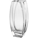 Axyaa Clear Glass Vase 12.6" - Heavy Duty, Durable, Made in Europe