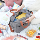 Axyaa Portable Aluminum Foil Ice Packs & Bento Lunch Bags