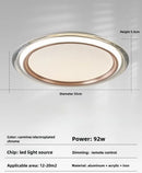 Axyaa LED Chandelier with Remote Control for Modern Home Decor