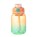 Axyaa Gradient Sports Water Bottle 700ml Tritan with Straw, Portable & Cute for School