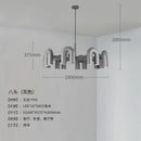 Axyaa Nordic Modern U-Shaped Water Pipe Lamp for Living Room and Bedroom