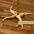 Nordic Ostrich Feather Floor Lamp by Axyaa: Modern Luxury LED Table Light for Home Decor