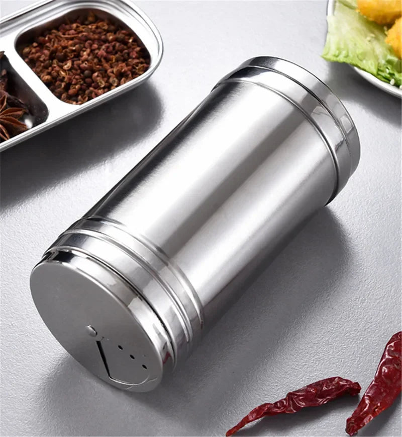 Axya Barbecue Spice Rack with Cumin Jar and Pepper Sprayer for Seasoning Storage.