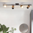 Axyaa Nordic Wood Chandeliers & Spotlights for Living Room Bedroom Decor
