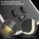 Axyaa USB Wall Lamp with Dual Control Switch, 330° Rotating Head for Indoor Lighting