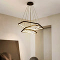 Axyaa Hexagon Pendant Light LED Chandelier Dining Room Ceiling Lamp