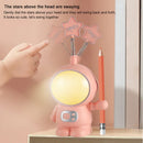 Axyaa Astronaut LED Desk Lamp with Phone Holder - Kids' Study & Bedside Table Light