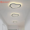 Axyaa Round LED Ceiling Lamp 25cm Creative Kitchen Light Square Home Indoor