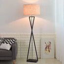 Axyaa Modern Minimalist Fabric Floor Lampshade for Home Lighting