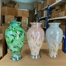 Axyaa Glass Vase Dining Table: High-end Artistic Display Piece for Light Luxury Decor
