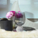 Axya Crystal Champagne Cup Set, Diamond High Foot Glass, Party Drink Supplies